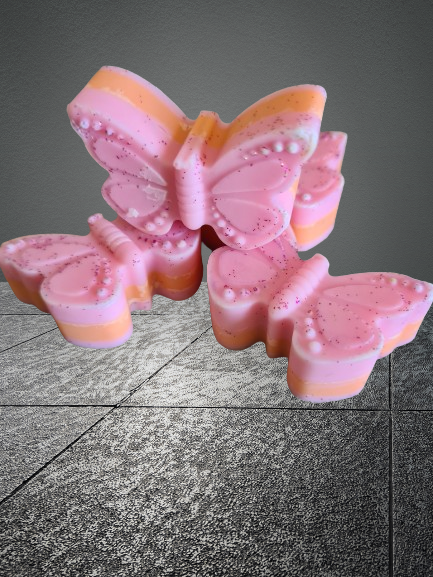 fondant parfumé papillon-ourson-patte de chien