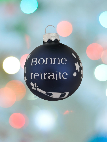 Boule de Noël personnalisée